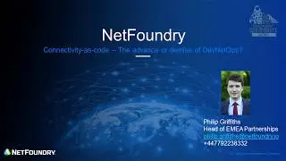 Connectivity as code – The advance or demise of DevNetOps - Philip Griffiths