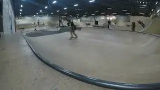 First contact with the poolcoping in skl
