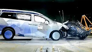 Brutal Crash Test! Can BYD Xia Survive Unscathed