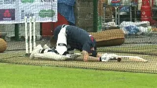 The England Cricket Team Train Ahead Of Fourth Ashes Test