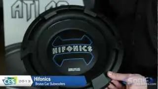 Hifonics Brutus BRX12D4 Car Subwoofer | Maxxsonics @ CES 2013