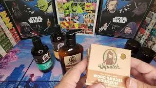 Unboxing & Review: Dr. Squatch Wood Barrel Bourbon Collection