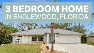 Beautifully-UPDATED 3 Bedroom, 2 Bathroom Pool Home with Solar & Metal Roof | Englewood, Florida 🌴