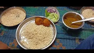 ঘুগনি মুড়ি BREAKFAST এব্ং GAS CYLINDER #village vlogs