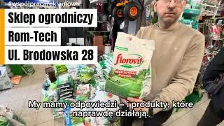 Zapraszamy do sklepu ogrodniczego Rom-tech (ul. Brodowska 28)