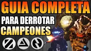 Guía COMPLETA ¿Cómo detener TODOS los CAMPEONES? Trucos, Mods Destiny 2 Temporada del Simbionte