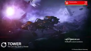 Destiny Walkthrough Part 10 GATE LORD BOSS LEVEL 13 Playthrough / Let's Play Part 7 HD