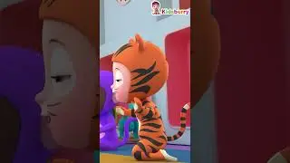 Learn Animal Sound | Tiger Sound | #short | Nursery Rhymes & Baby Songs - Kidsberry
