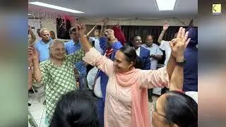 Indo-American Seniors Celebrate July 4th in Jersey City with Flag-Raising Ceremony