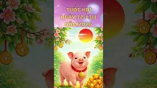 TỬ VI TUỔI HỢI  NG&Agrave;Y 12 v&agrave; 13  TH&Aacute;NG 1 NĂM 2026