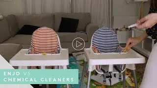 ENJO versus Disposable Wipes - Highchair