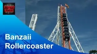 Banzai Rollercoaster Troisne OnOffride, Paris Foire Du Trone France