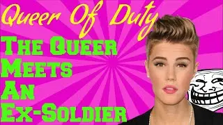 CoD  Ghosts Queer Of Duty Trolling  Meeting An Ex Soldier (Jamie Trolling Reupload)