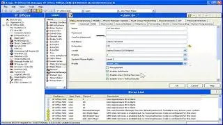 AVAYA IP 500 Creating New Users in Avaya