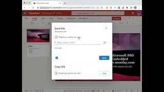 Microsoft 365 &bull; How to share a file