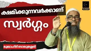 ക്ഷമിക്കുന്നവർക്കാണ് സ്വർഗ്ഗം | മുജാഹിദ് ബാലുശ്ശേരി | Mujahid Balussery