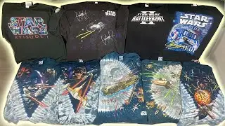 Our Vintage Star Wars Shirt Collection