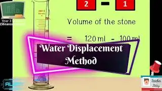 Science Teacher's Talk - Year 3 (Unit 6 : Measurements - Calculating The Volume Of Irregular Solids)