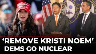 US News Live: House Democrats Slam ICE, Demand Immediate Removal of Kristi Noem | Trump | Epstein