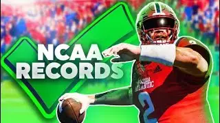 I BROKE SO MANY NCAA RECORDS IN MY SENIOR YEAR! Road to Glory #4 | College Football 25