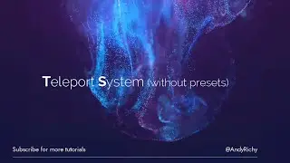 The Sandbox Game Maker Tutorial - Teleport System - No Presets