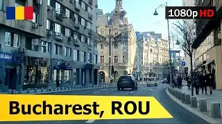 🔴 Bucharest, ROU • Calea Victoriei【1080p】 Driving on Calea Victoriei, Sector 1 • Bucuresti, Romania