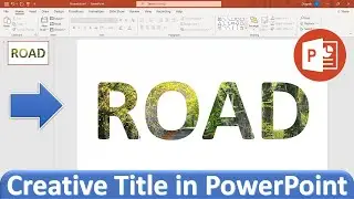 PowerPoint Creative Title Kaise Banaye | How to create creative title in PowerPoint #powerpoint