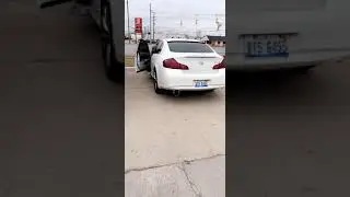 Infiniti G37s tomei y pipe/Isr single exit
