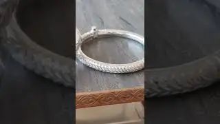 #how #silver#kada #ready #modalreceh#shorts #viral #video #and #all#full #silver #jewellery#details
