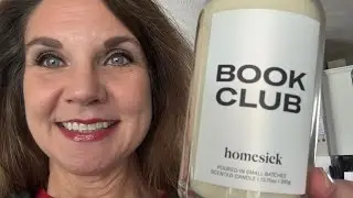 Homesick Scented Candles (Book Club), Notes of Warm Nutmeg, Amber & Sandalwood #ad