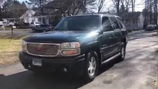Запуск GMC Yukon Denali 2004 года, обзор, клип на выхлопную трубу