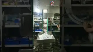 2 channels type automatic plastic cap elevator sorting lifting feeding machine cap sorting line