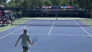 Match point 2025 ITF J300 College Park boys singles final