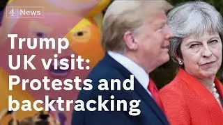 Donald Trump UK visit: from criticism to compliments in 24 hours