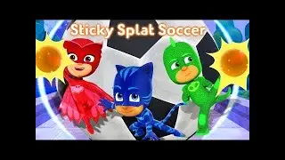 PJ Masks Games | World cup Special! | Sticky Splat Soccer