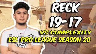 CS2 POV | M80 reck (19/17) vs Complexity (Anubis) @ ESL Pro League Season 20