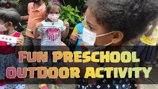 Fun Outdoor Activity For Preschoolers #preschool #outdoor #activity