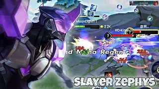 Zephys Cybercore Toxic Sting Slayer Lane Pro Gameplay | Arena of Valor | Li&ecirc;n Qu&acirc;n mobile