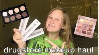 HUGE DRUGSTORE MAKEUP HAUL