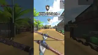Call an ambulance again&hellip; From AFK to 1v4 Clutch☠️