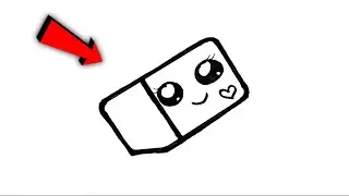 How To Draw Cute Eraser Very Easy Drawing