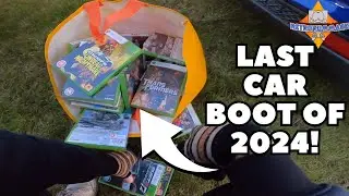 The LAST Car Boot Sale Of 2024! Video Game Hunting @ My Local Car Boot Sale!