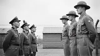 German Generals Mocked Australian Men, Until They Saw Huge Australian Soldiers in Prison Camps