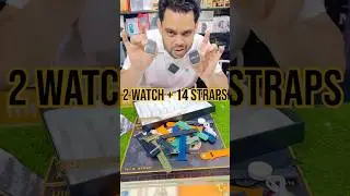 2+14 Straps Golden Smartwatch Combo Free Delivery 🚚 😇 #shorts #trending #smartwatch