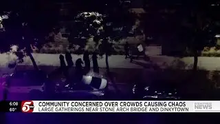 Neighbors fed up with large groups of young people gathering in Minneapolis, causing chaos