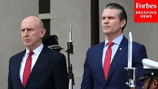 Sec. Pete Hegseth Welcomes UK Defence Secretary John Healey To The Pentagon