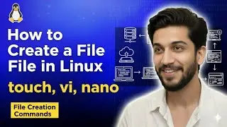 How to create a File in Linux | Linux for beginners in Hindi | Linux for Cloud and Devops  