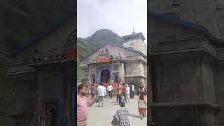 kedarnath Temple 📿🙏💫 #kedarnath #swarg #harharmahadev #travel #explore #kedarnath_wale #dailylive