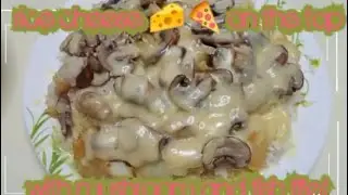 RICE CHEESE 🧀🧀🧀 on the top of rice with mushroom &fish fillet// OFWLIFE 🇸🇬❤️🇵🇭