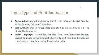 English Press in Colonial India: Its Contributions for the Indian Freedom Struggle
